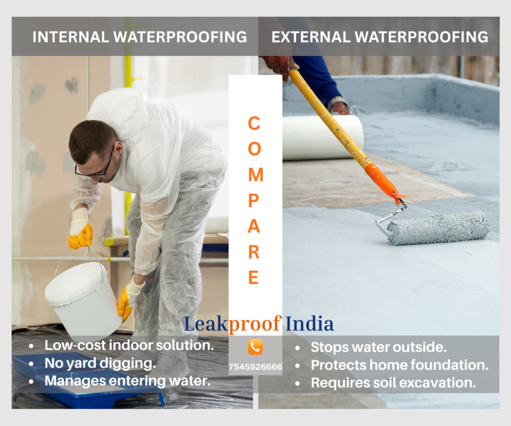 Internal vs. External Waterproofing: Which One Does Your Home Actually Need?