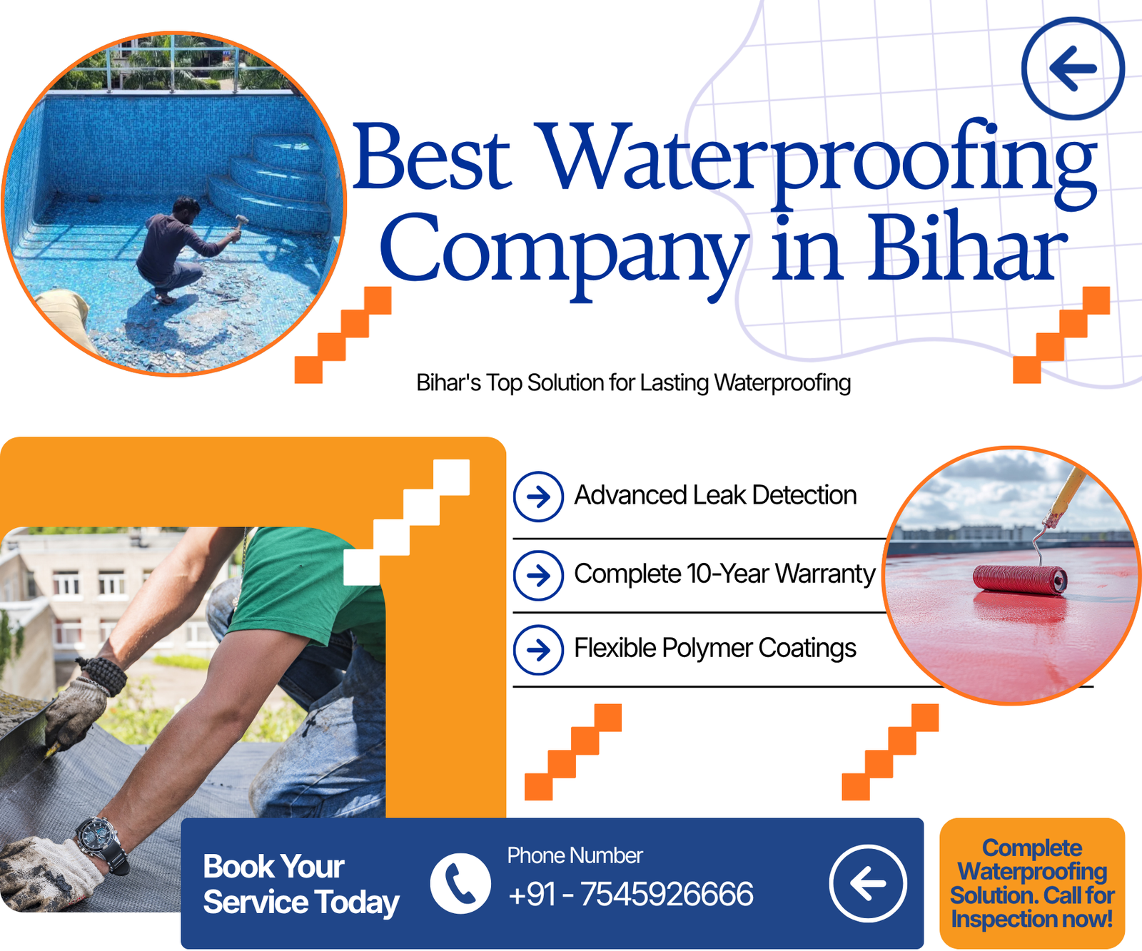 Best Waterproofing Company in Bihar