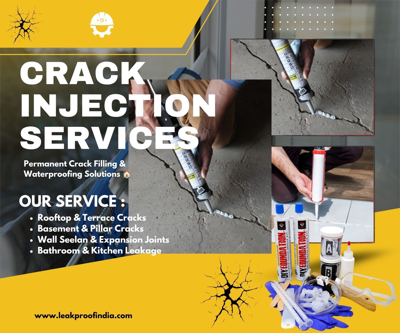 crack injection services