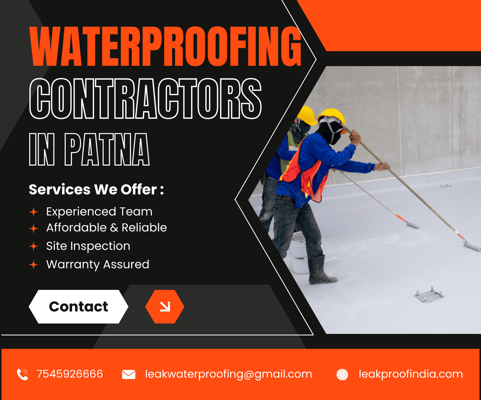 Waterproofing Contractors in Patna