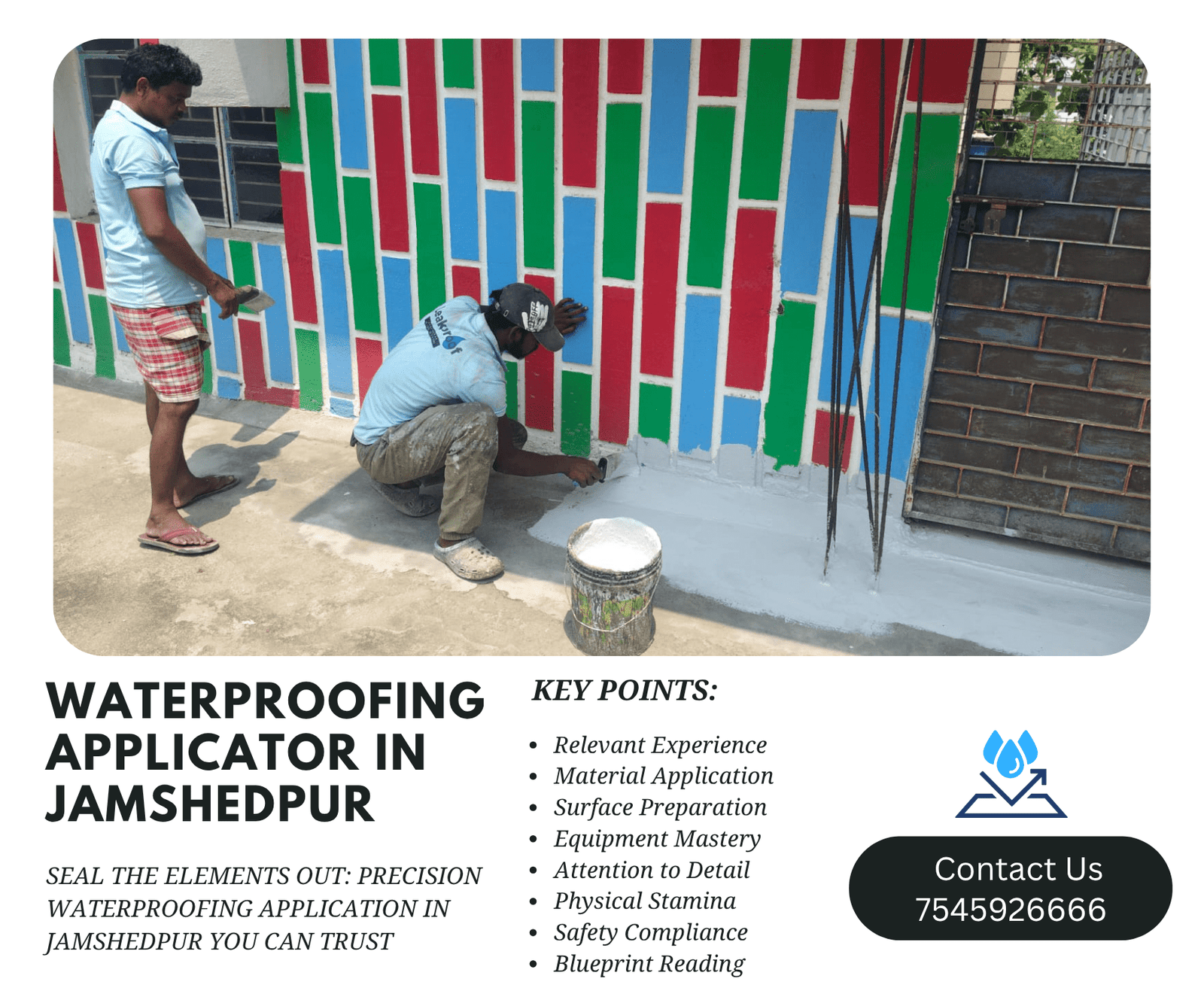 waterproofing applicators in jamshedpur