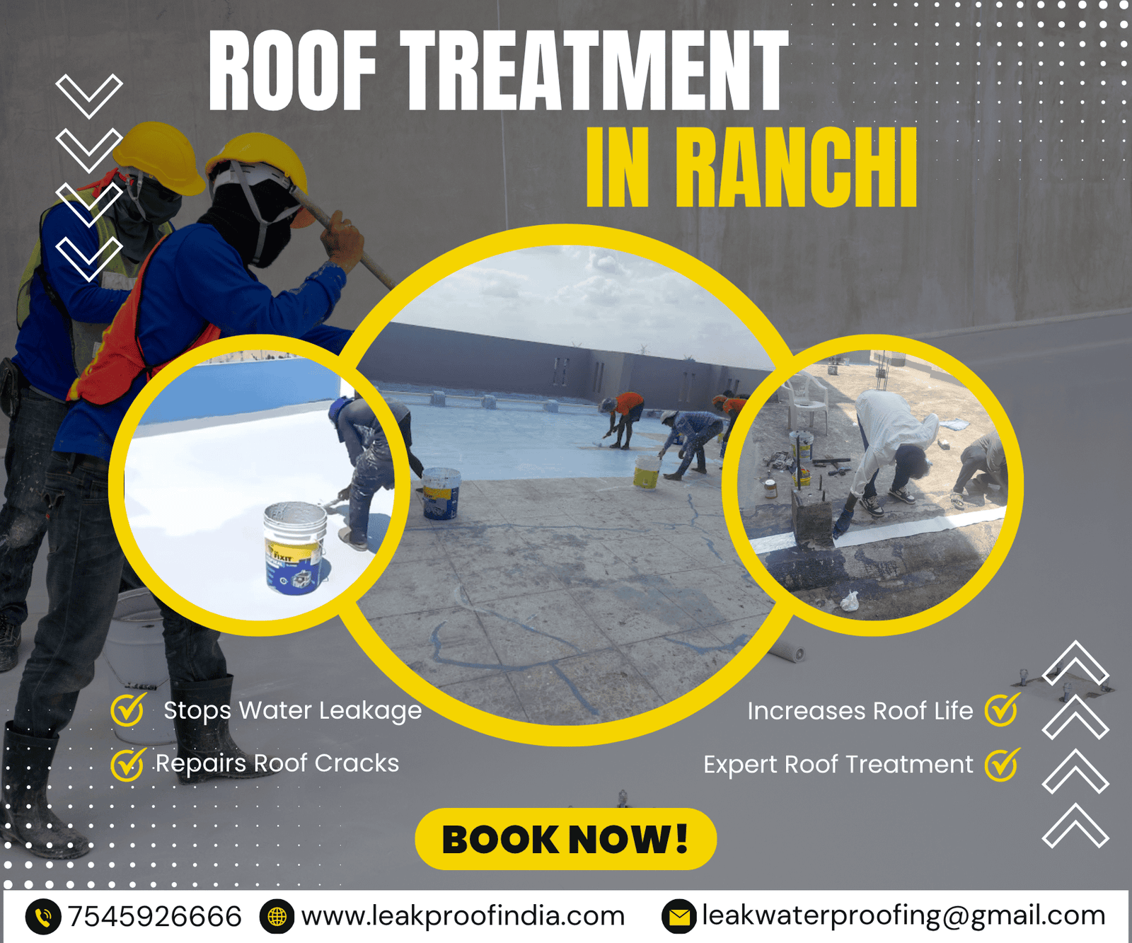 roof treatment in ranchi